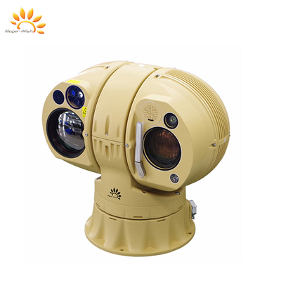 640 X 512 Тепловая PTZ камера с точностью позиционирования GPS 10 метров для наблюдения