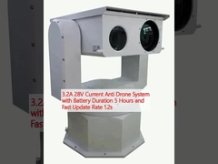 3.2А 28В Система противодрона с батареей длительностью 5 часов и скоростью быстрого обновления 1,2 с