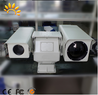 Камера термического изображения двойного датчика долгосрочная/военная камера слежения инфракрасного ранга