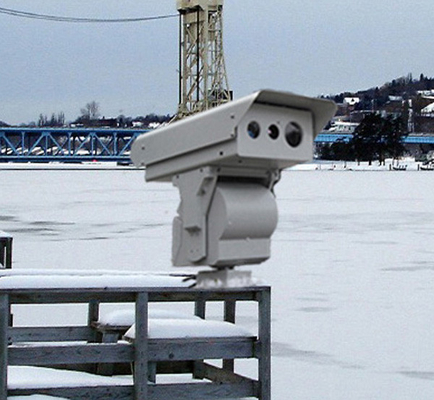 Видеокамера термического изображения системы охраны наклона 360 лотков термальная