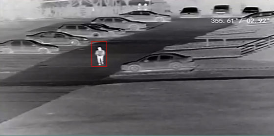 Автомобильная сдвоенная тепловизионная камера IP66