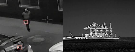 Камера слежения системы охраны ПТЗ военной ранга термальная ультракрасная долгосрочная